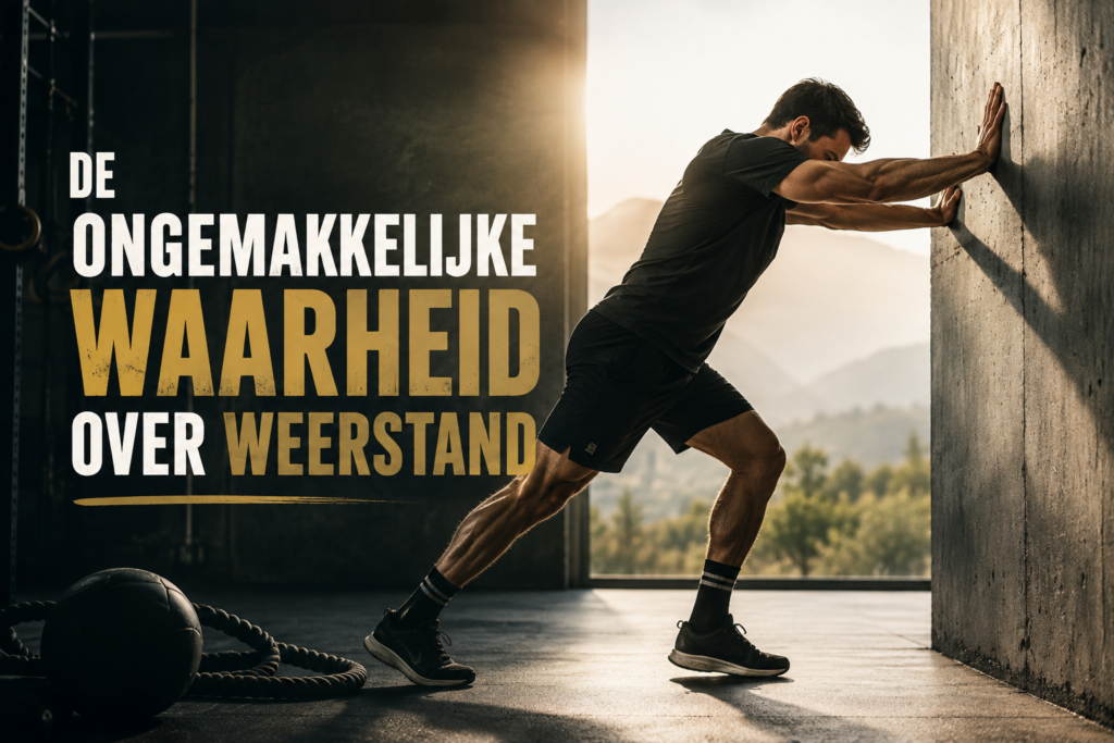 De ongemakkelijke waarheid over je weerstand je weet diep vanbinnen allang waar het misgaat