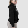 Warme fleece hoodie voor dames