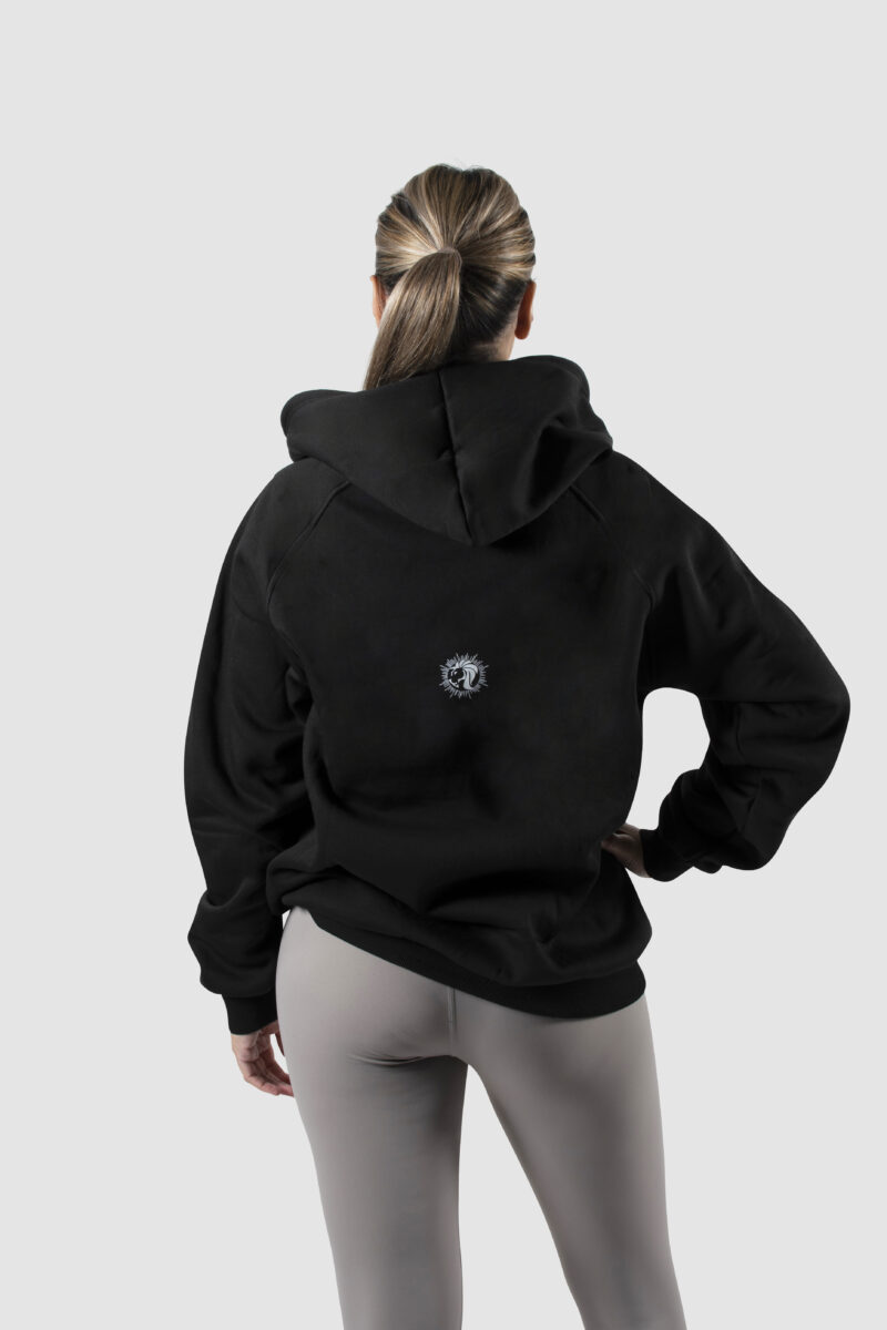 Oversized dames fleece hoodie