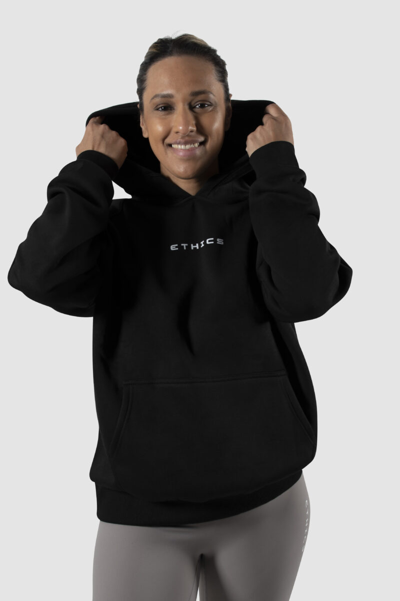 Oversized dames fleece hoodie