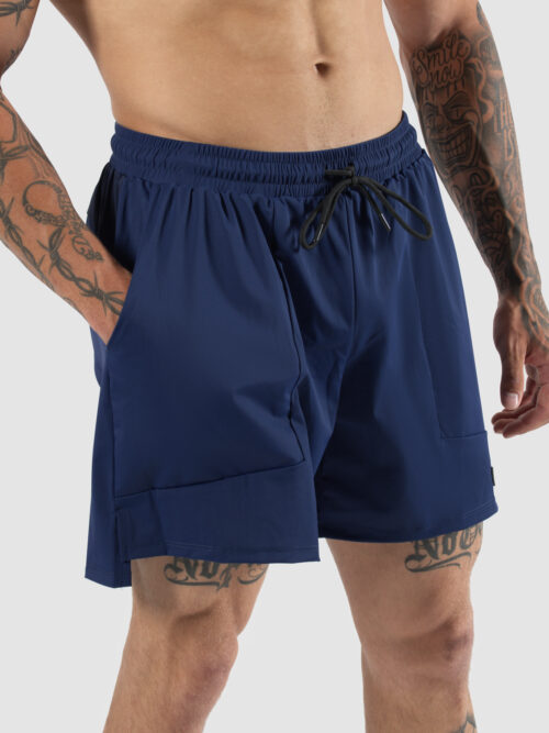 Blauwe Dri-FIT herenshorts van Ethics Gym Wear