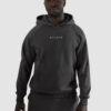 Zwarte heren fleece hoodie van EthicsGymWear