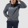 Ethics heren slim fit hoodie grijs