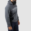 Ethics heren slim fit hoodie grijs