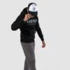 Ethics heren slim fit hoodie zwart