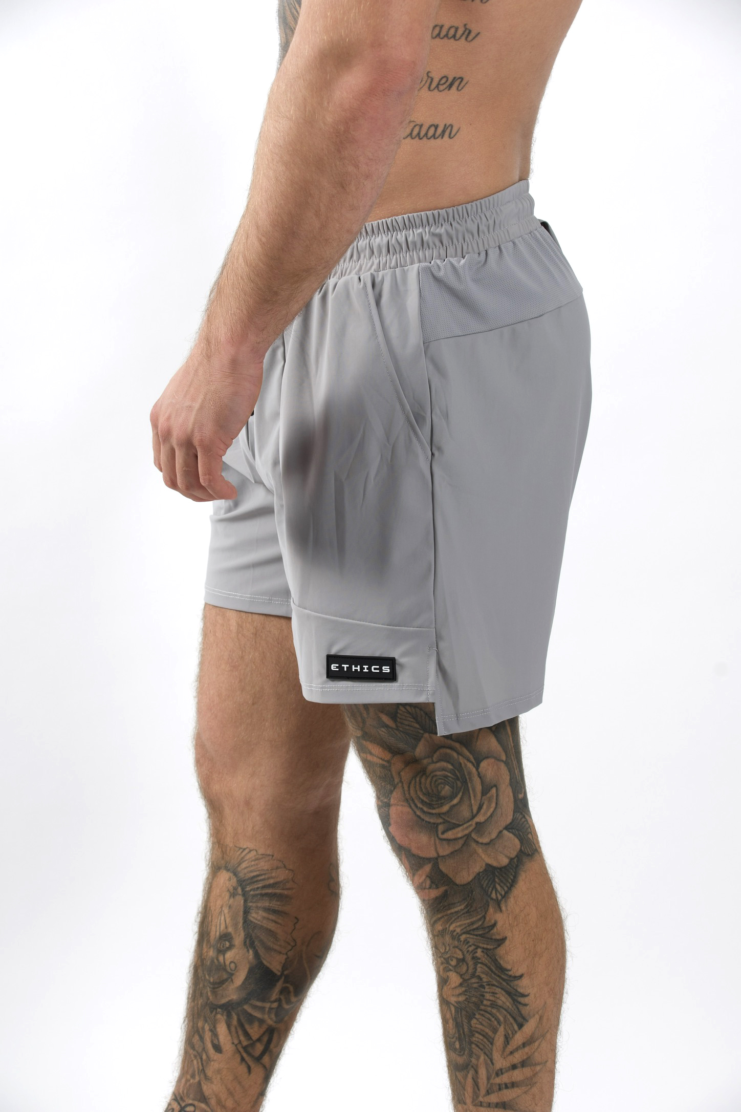 korte broek heren grijs Korte Broek Heren Ethics Gym Wear